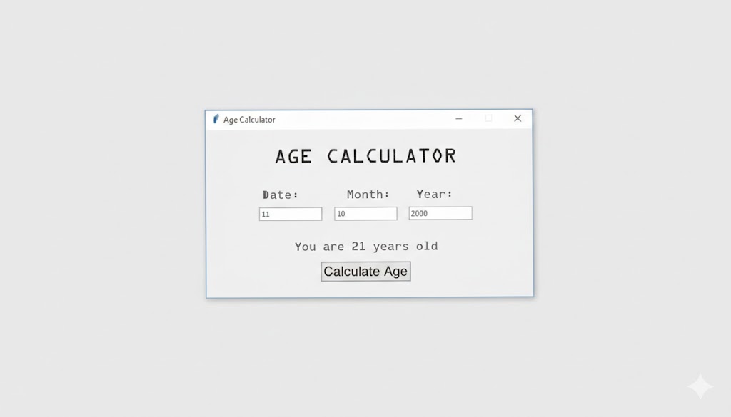 age calculator